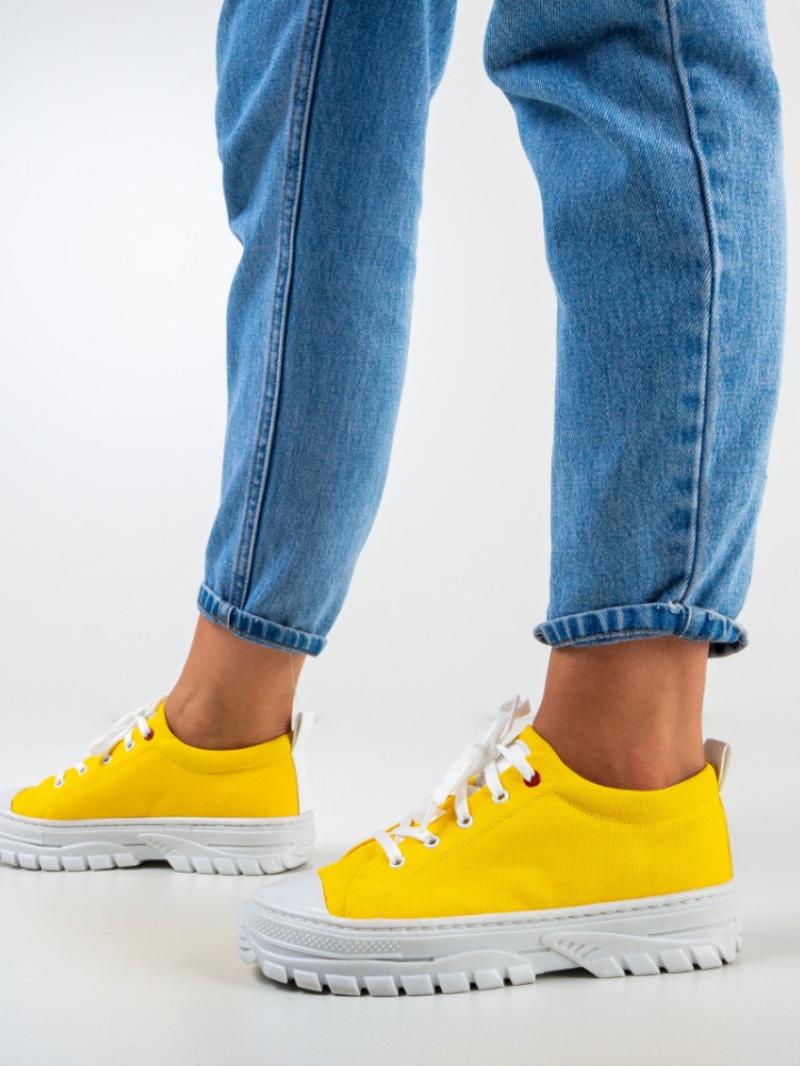 Pantofi Sport Anima Galbeni