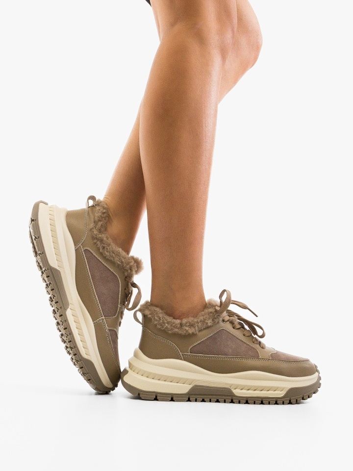 Sneakers dama Jahe Khaki