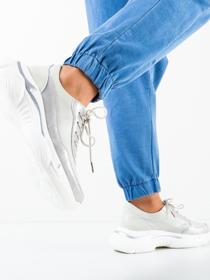Sneakers dama Recul Argintii