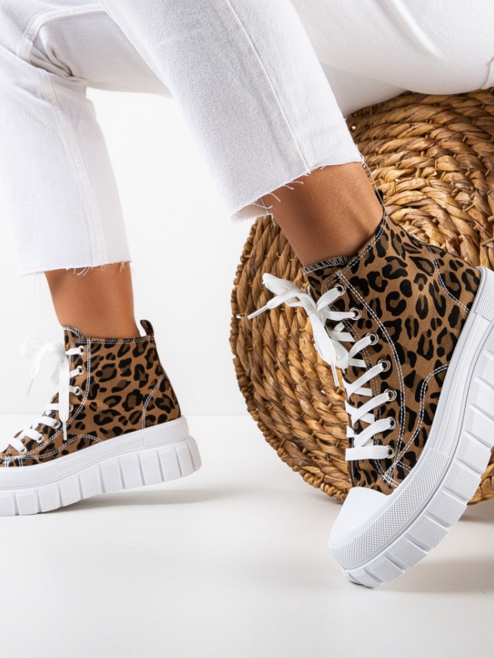 Sneakers dama Sanaa Animal Print