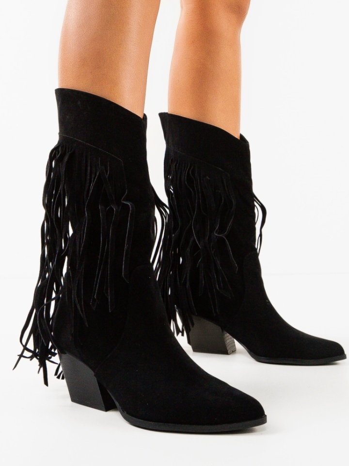 Botine dama Edora Negre