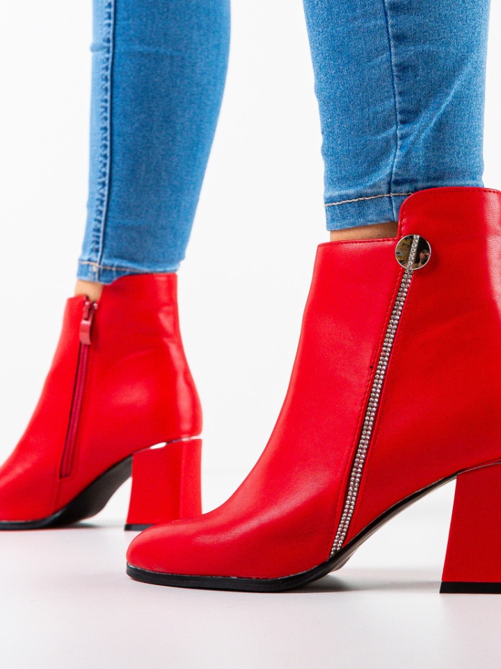 Botine dama Jimi Rosii