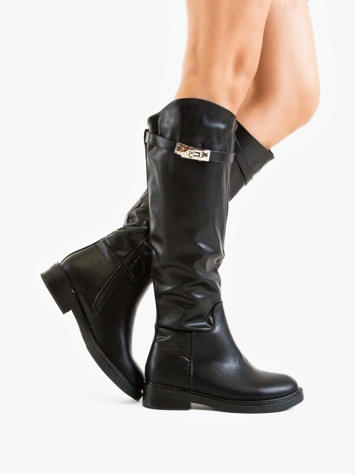 Cizme dama Everett Negre