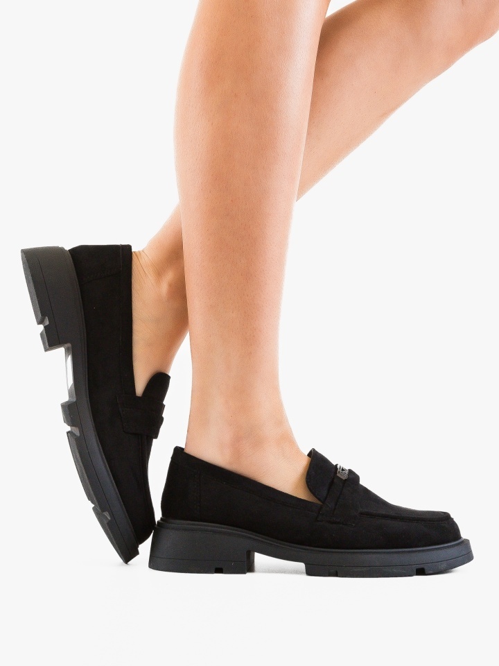 Pantofi casual dama Calform Negri 2