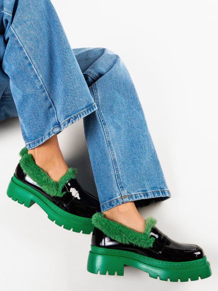 Pantofi casual dama Monday Negri 4