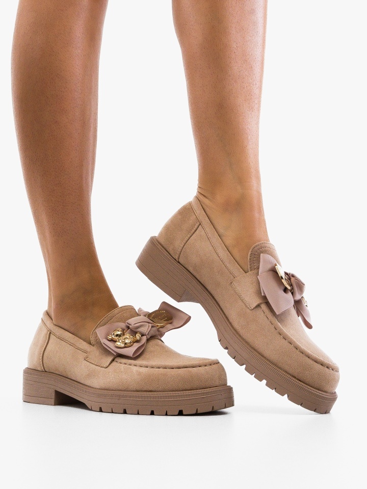 Pantofi casual dama Ster Bej