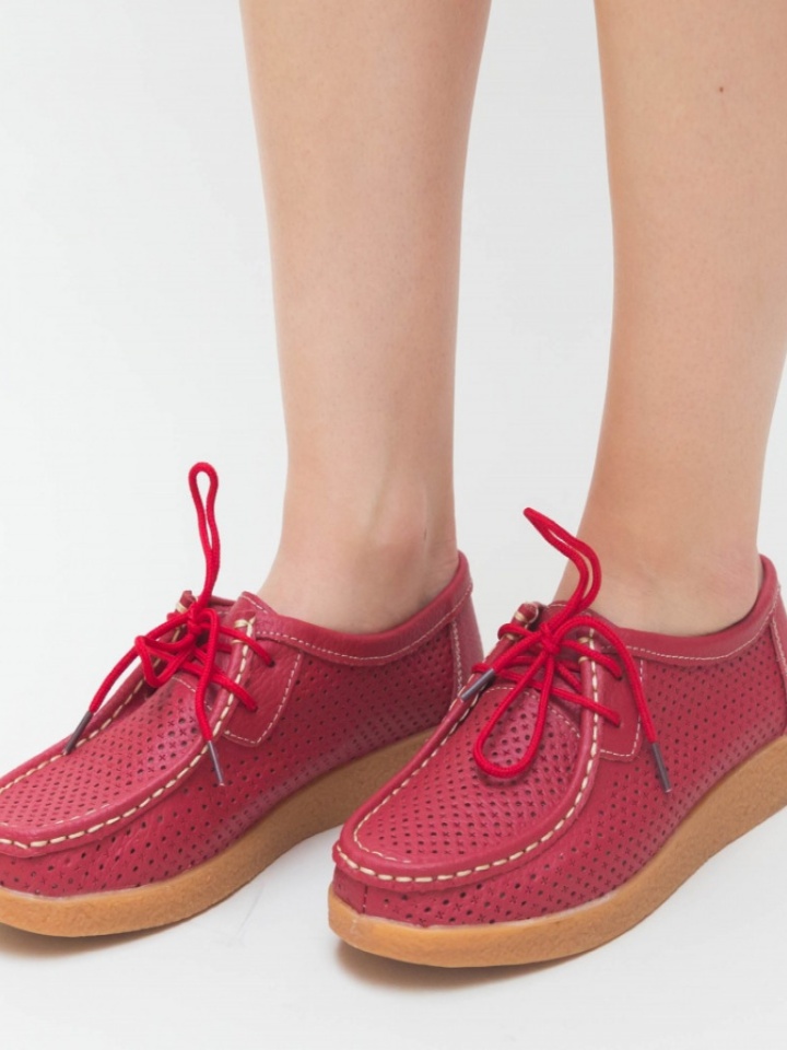 Pantofi Casual Dulma Rosii