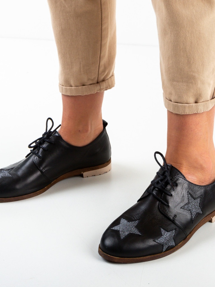 Pantofi Casual Idris Negri