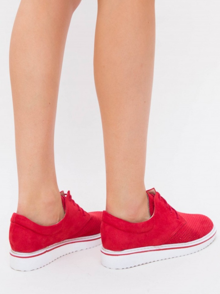 Pantofi Casual Skiatos Rosii