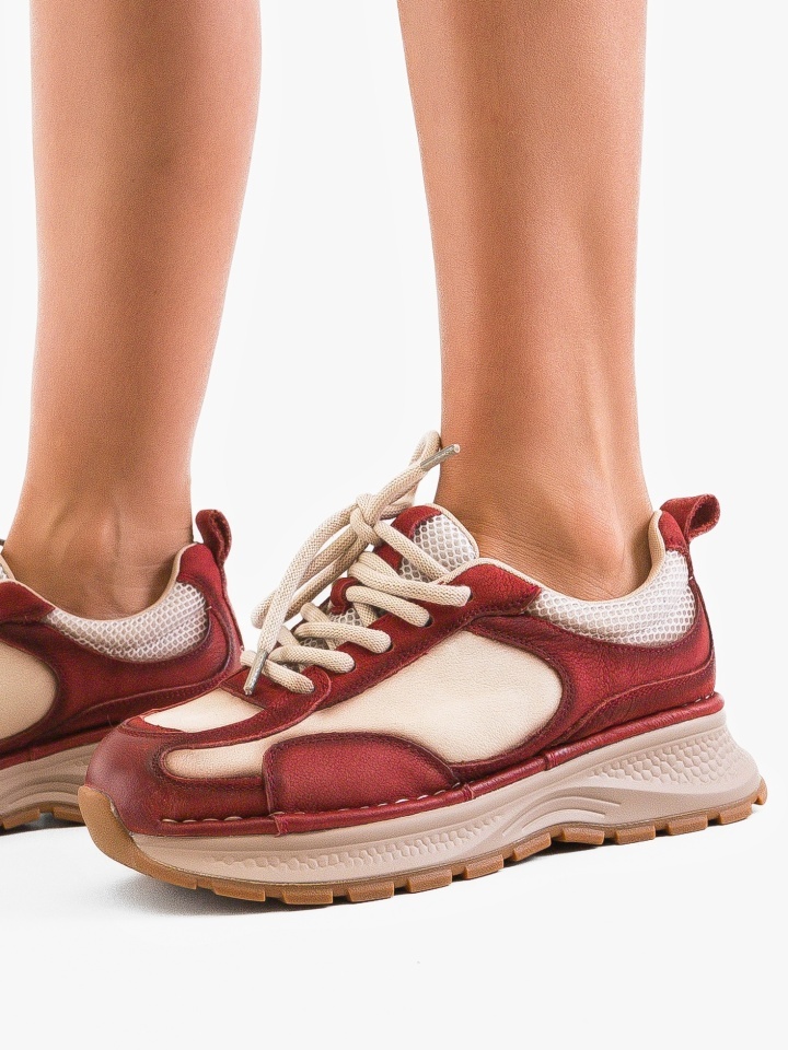 Sneakers dama Bayla Rosii