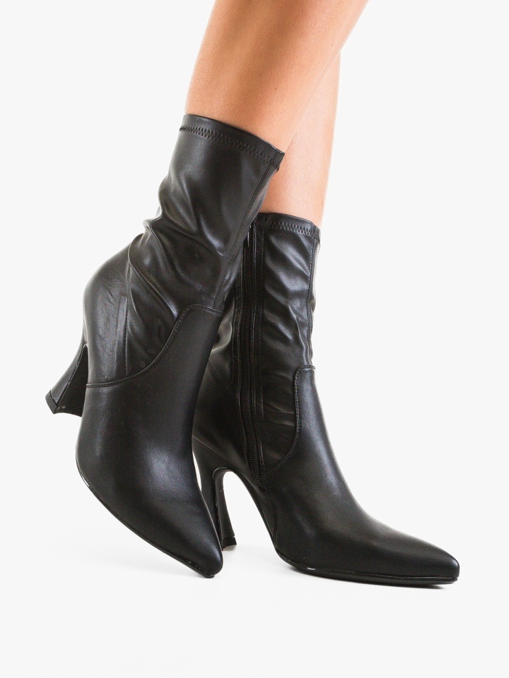 Botine dama Josephine Negre