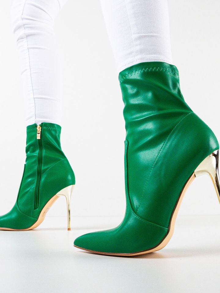 Botine dama Rikesh Verzi