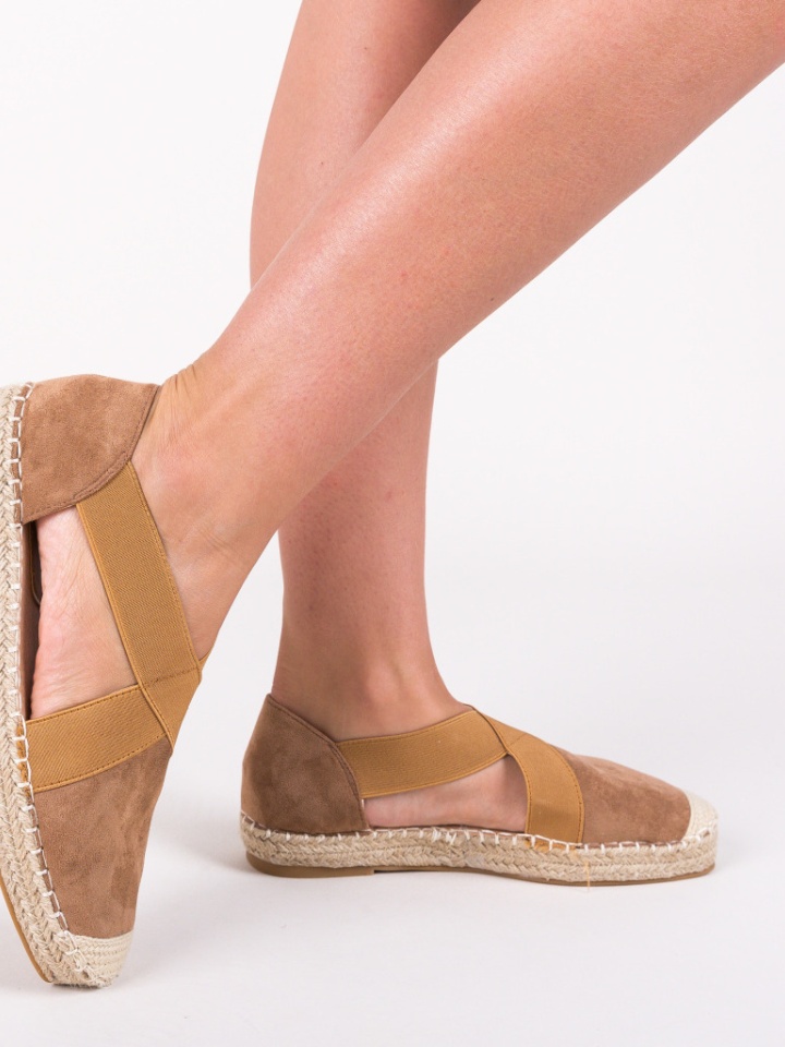Espadrile Icra Camel