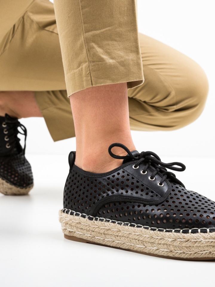 Pantofi Casual Cazori Negri