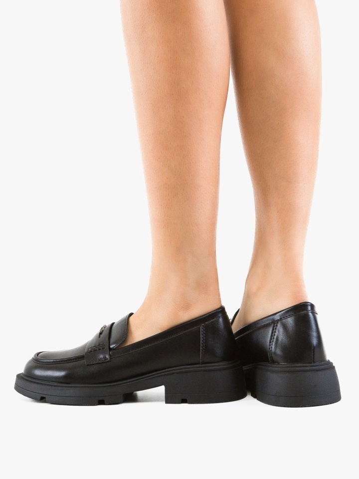 Pantofi casual dama Corsera Negri
