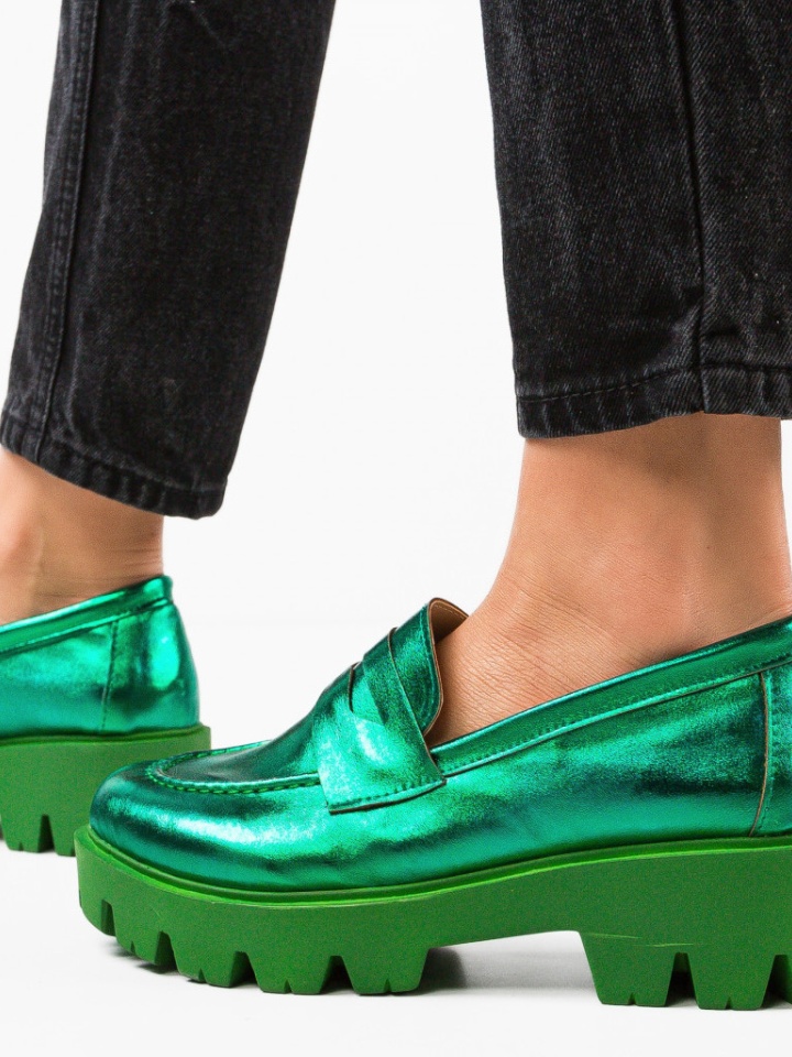 Pantofi Casual dama Kardy Verde