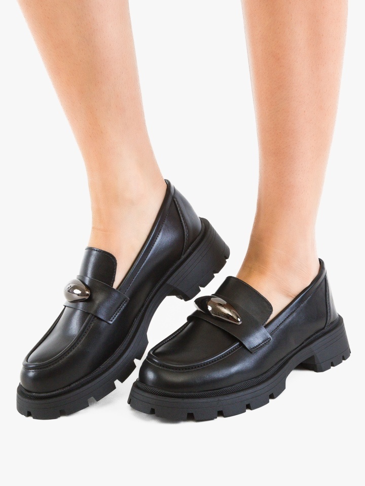 Pantofi casual dama Torant Negri