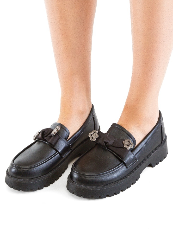 Pantofi casual dama Vrerru Negri