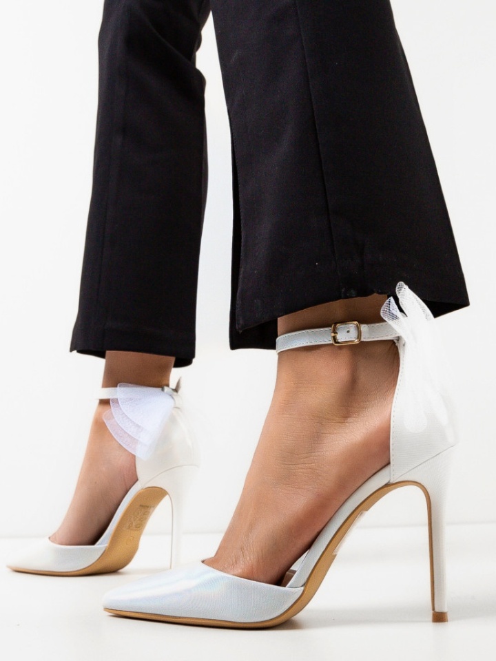 Pantofi dama Serrano Argintii