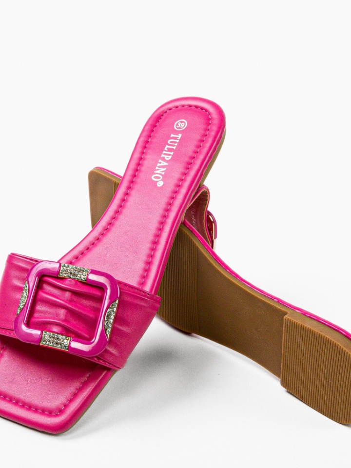 Papuci dama Mikkel Fuchsia