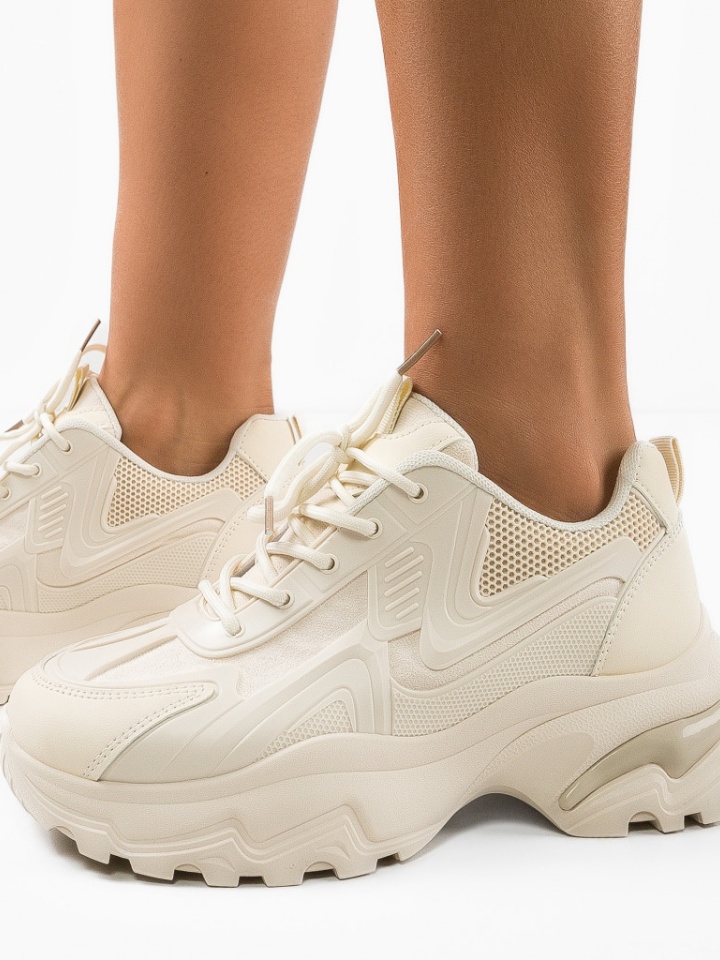 Sneakers dama Doisot Bej