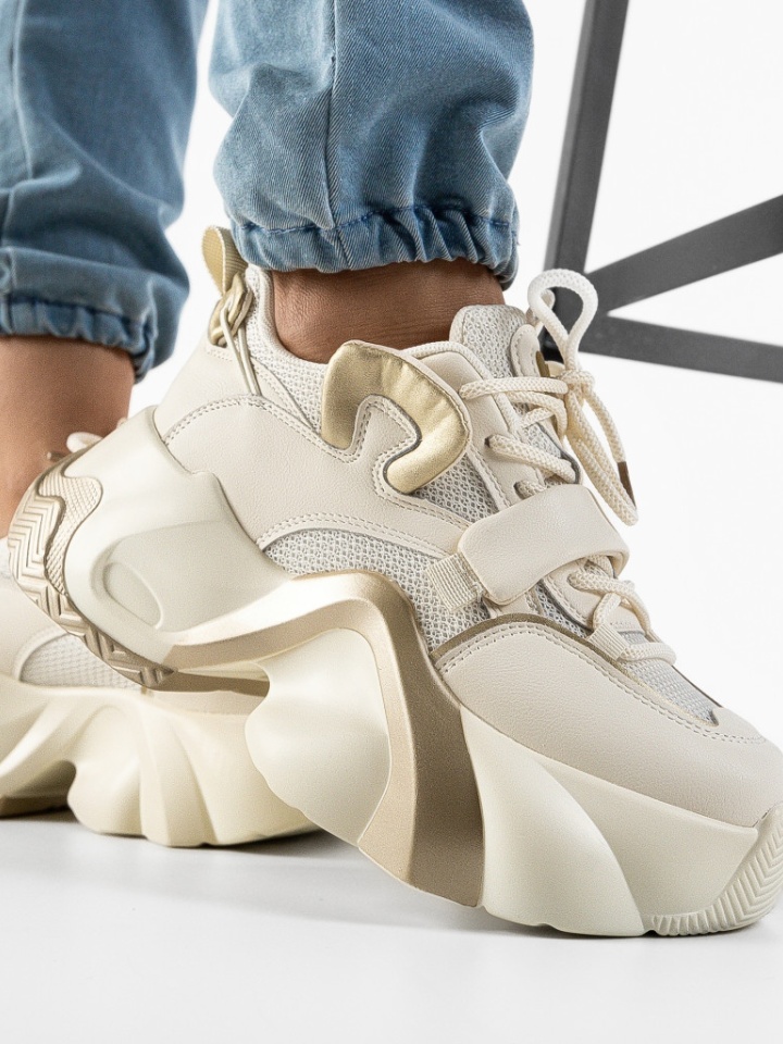 Sneakers dama Kynyr Bej