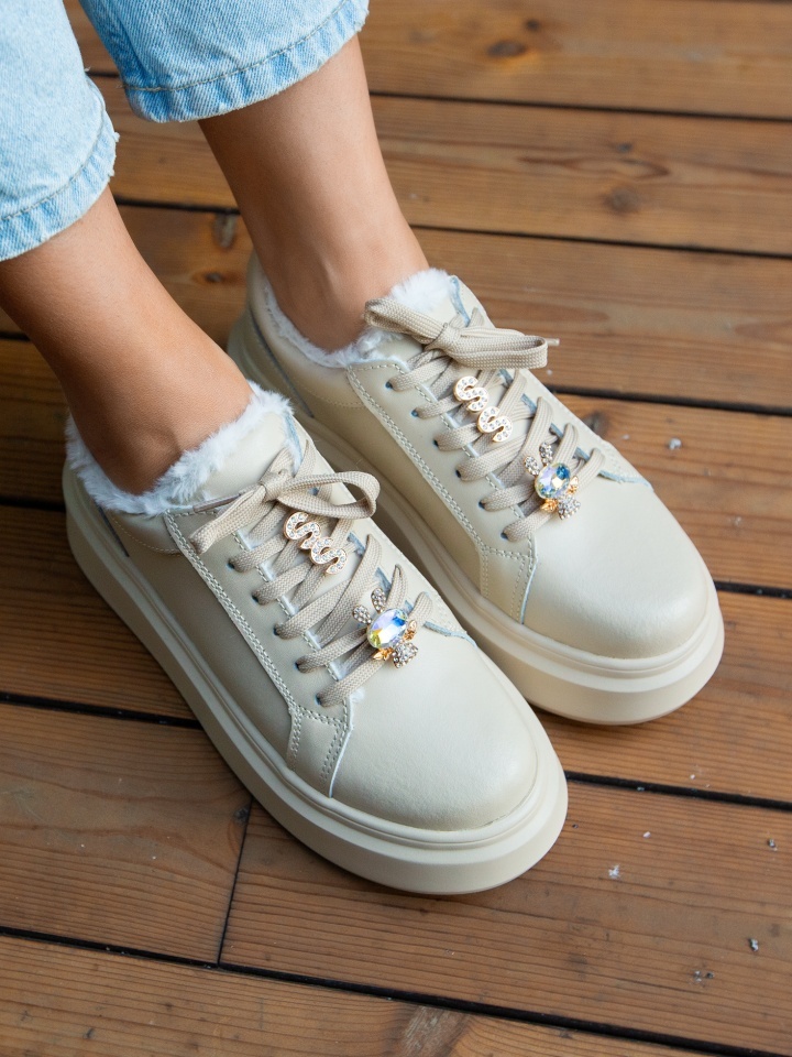 Sneakers dama Neraro Bej