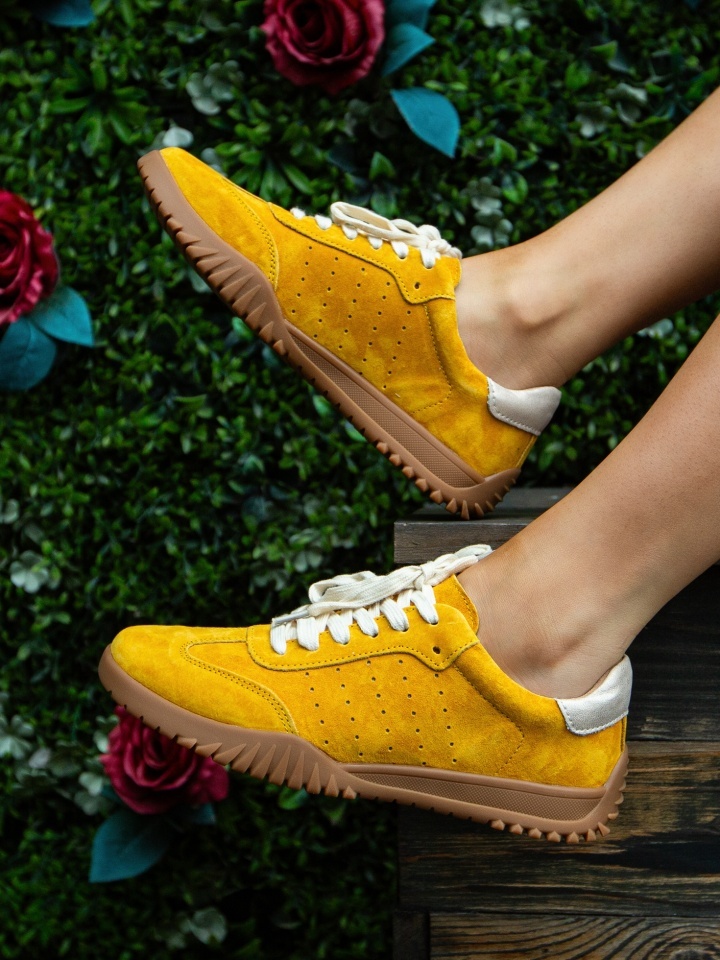 Sneakers dama Nygery Galbeni