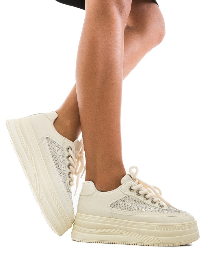 Sneakers dama Sheryg Bej