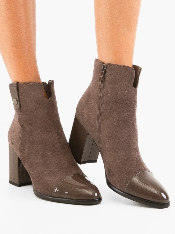 Botine dama Duncan Khaki