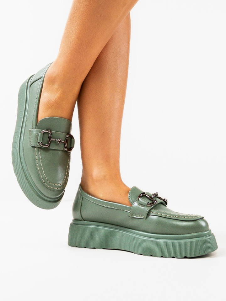 Pantofi casual dama Tongo Verzi