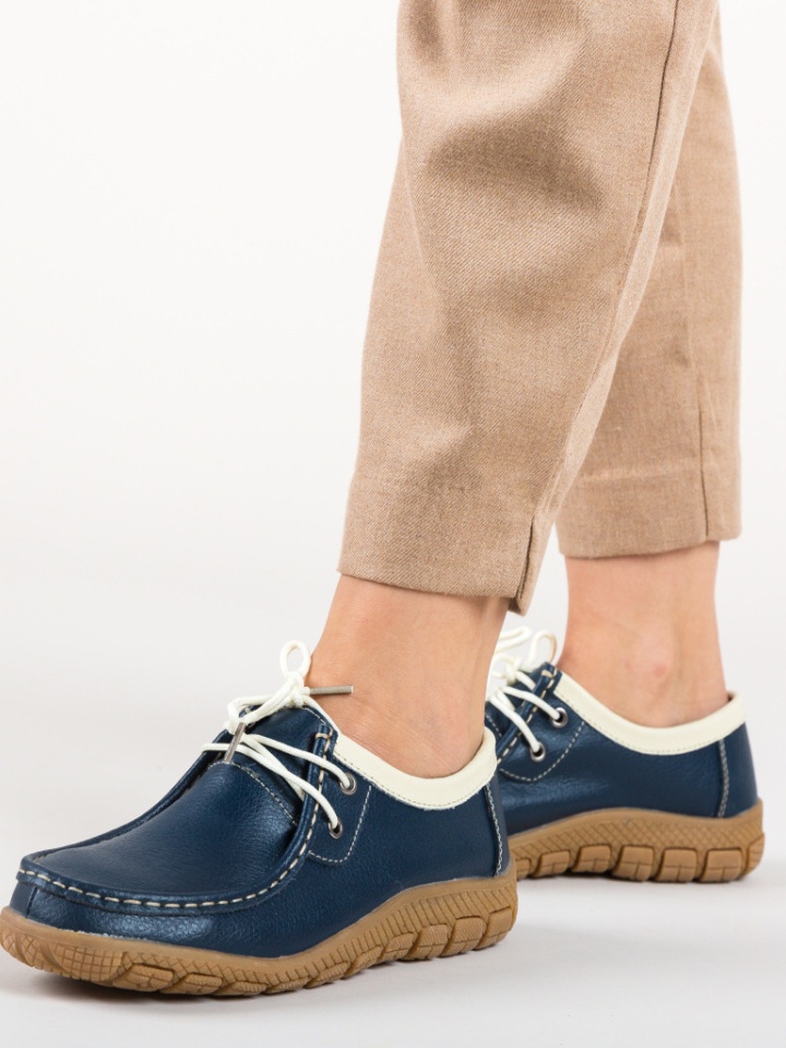 Pantofi Casual Macias Bleumarin