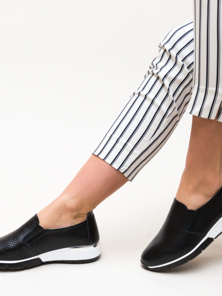 Pantofi Casual Pufine Negri