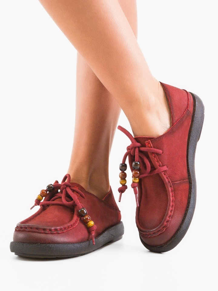 Pantofi Casual Salvor Rosii