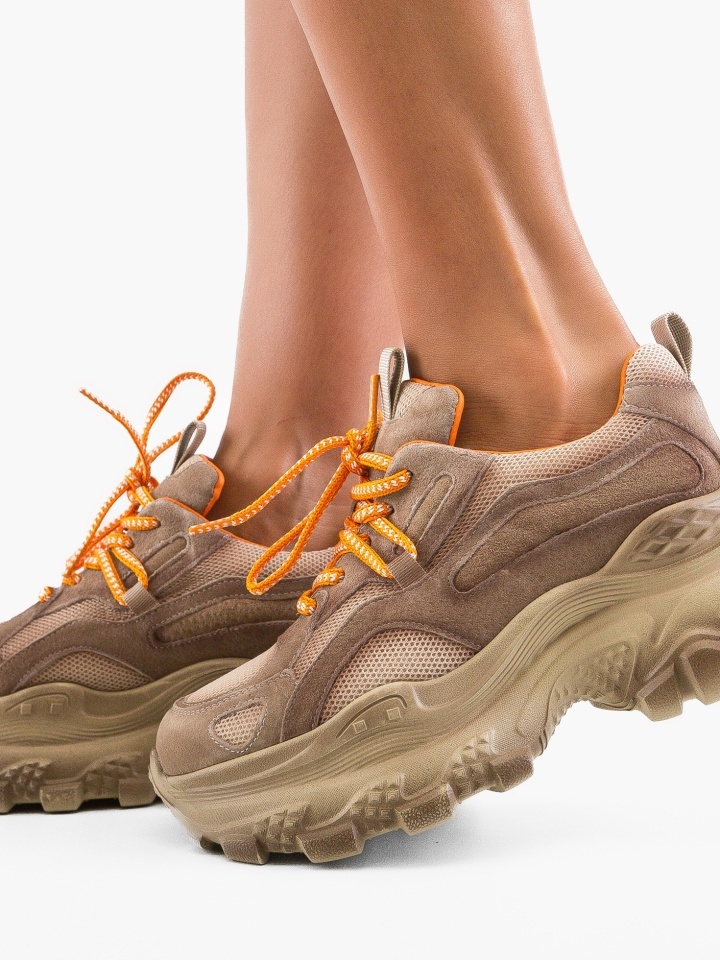 Sneakers dama Clover Bej