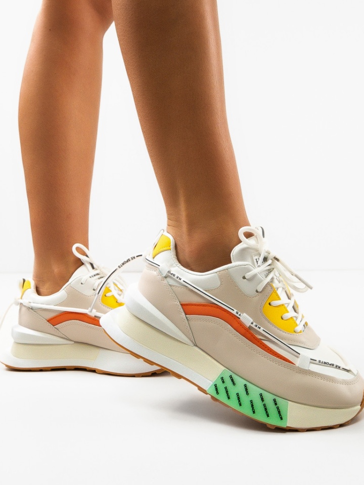 Sneakers dama Daboan Bej