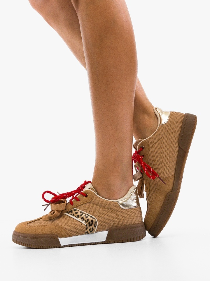 Sneakers dama Kabber Khaki