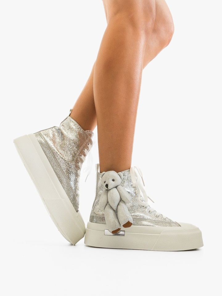 Sneakers dama Serena Argintii