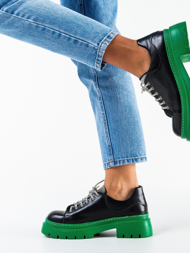 Pantofi casual dama Friday Negri 3