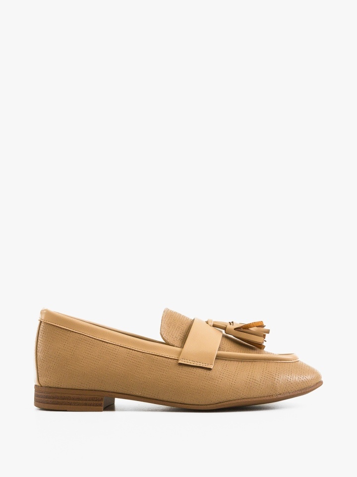 Pantofi casual dama Singleto Bej