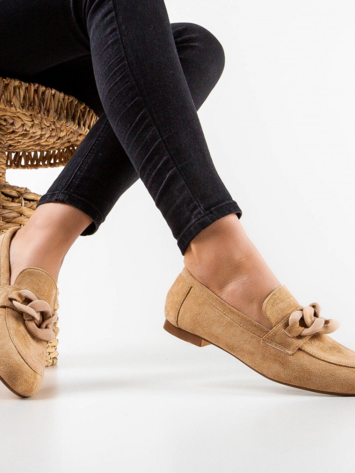 Pantofi Casual Holder Bej