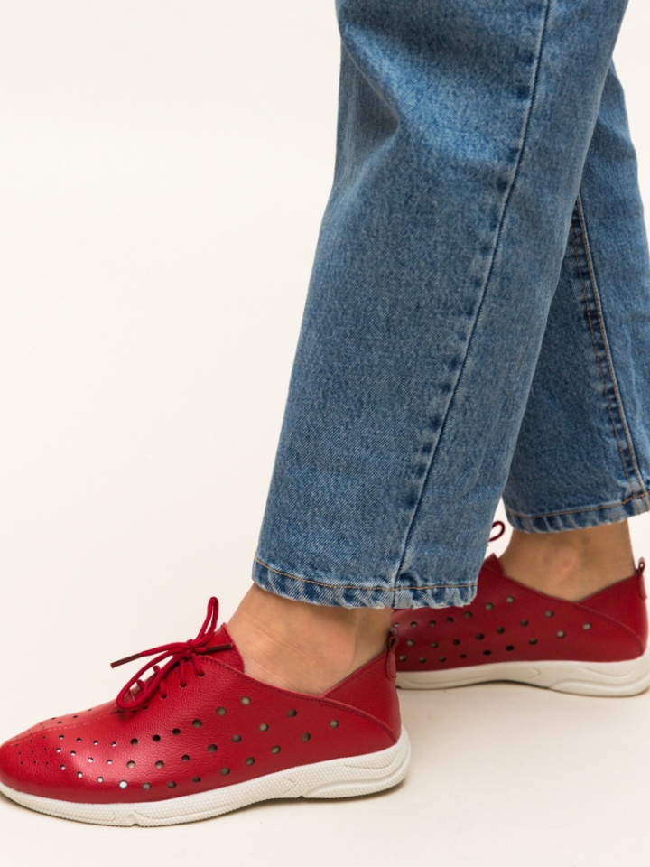Pantofi Casual Jairo Rosii