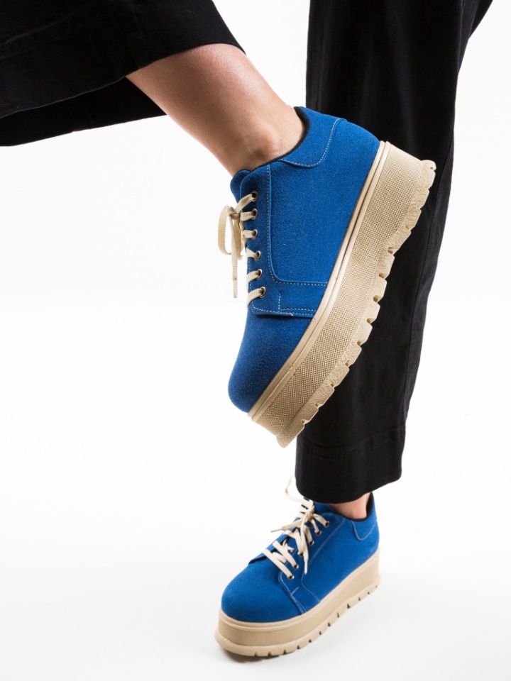 Pantofi Casual Kislev Albastri