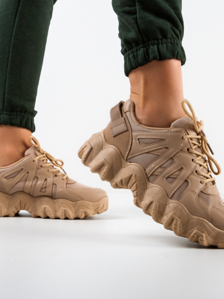 Sneakers dama Branden Khaki