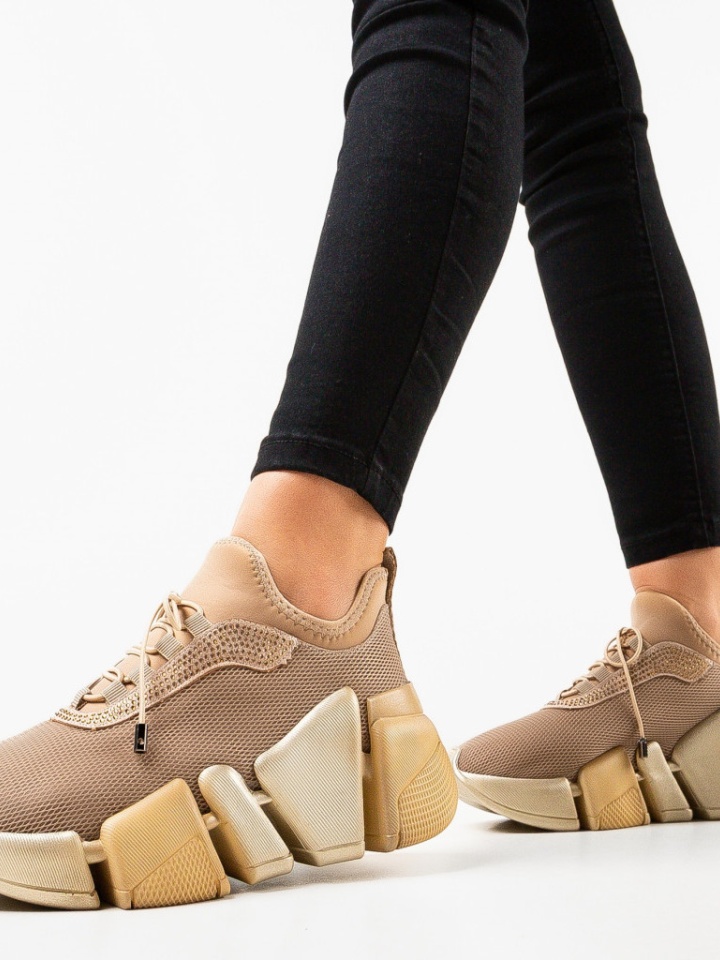 Sneakers dama Firefly Bej