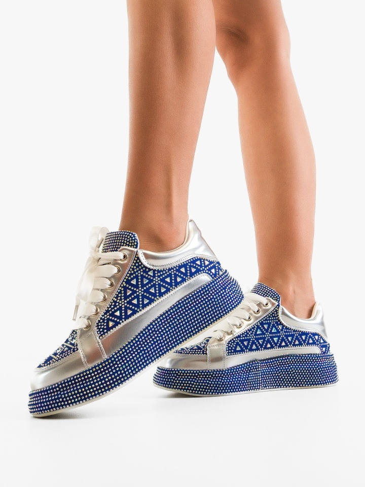 Sneakers dama Trente Albastri