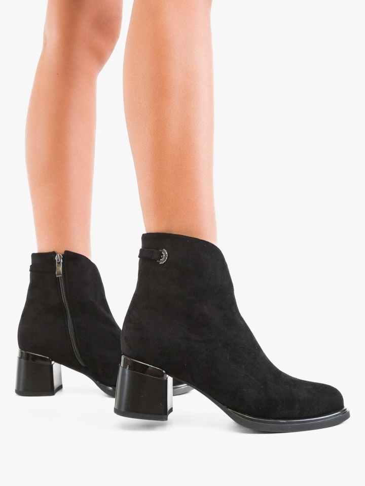 Botine dama Morris Negre