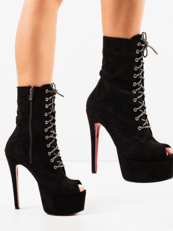 Botine dama Raxi Negre 3