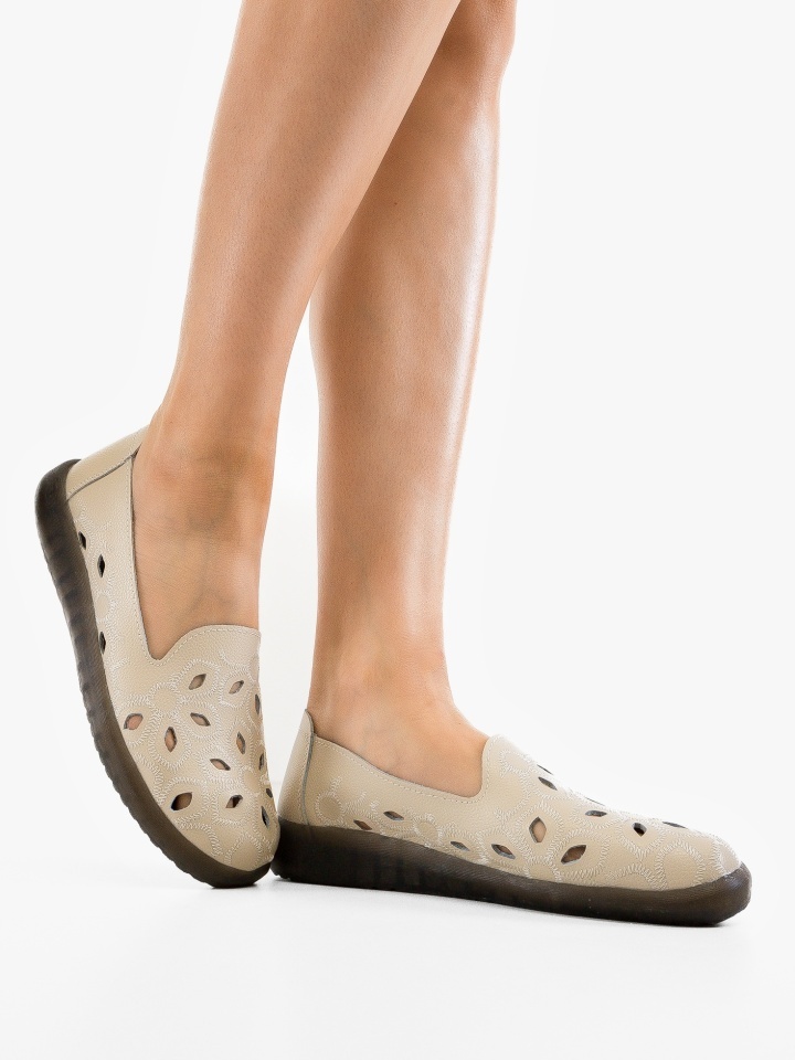 Espadrile dama Deras Bej