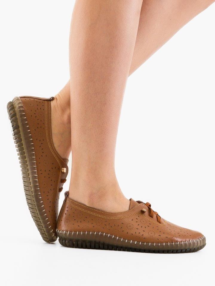 Pantofi Casual Azukar Camel
